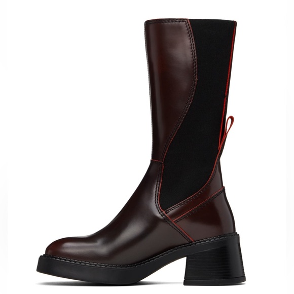 SOLD 💯 MIISTA Burgundy Flabia Boots - Handcrafted Calfskin - Size 36 (US 5.5) - Picture 3 of 8